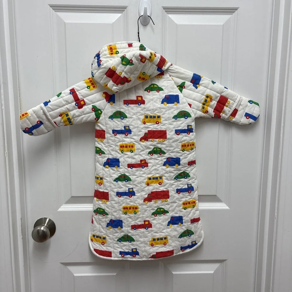 Vintage Baby Bunting Snowsuit - Cars And Trucks‎